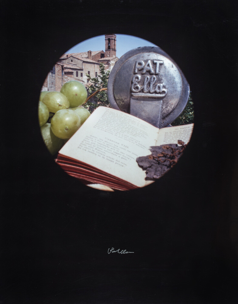 Luca Maria Patella, PAT Ella, con SOL azione, 1985, galleria Il Ponte, Firenze