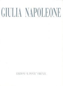 Giulia Napoleone, Acquarelli, copertina, galleria Il Ponte, Firenze