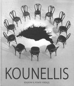 Jannis Kounellis, copertina, galleria Il Ponte, Firenze