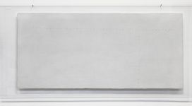 Marco Gastini, Ortogonale, 1973, acrylic and durcot on plexiglas, 69x146,5 cm