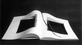 Libro dimenticato a memoria, 1969, book with cloth cover, 70x50 cm