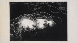 Concerto per luce, 1984, black and white photograph cm 60x104,5