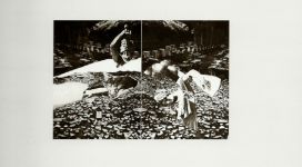 Giulio Paolini, Paetus and Arria, 1982, collage 50x70 cm