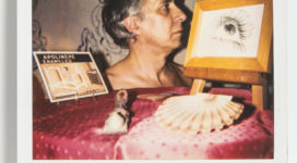 Rosa Foschi, Luca Patella dis-enameled 2, 1989, Polaroid 10x10 cm