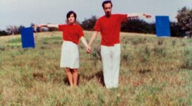 Luca Maria Patella e Rosa Foschi nel film SKMP2 di L.C. Patella, 1968