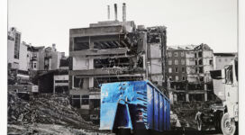 Ulrich Egger, Impatto urbano 1, 2007, photoprint on Dibond, 100x130x5 cm