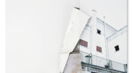 Ulrich Egger, die dritte Haut, 2008, photoprint on PVC, iron and oil paint 115x170x30 cm